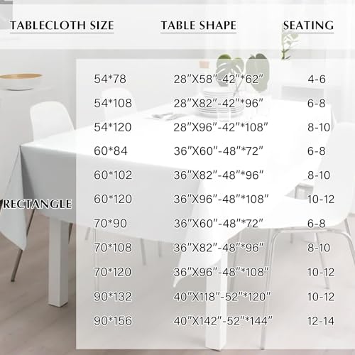 OUDIS Black Table Cloth Rectangle 2 Pack 60 x 102 Inches Stylish Polyester Fabric Table Covers for Wedding, Party, Banquet Perfect for 6ft Tables and Every Occasion