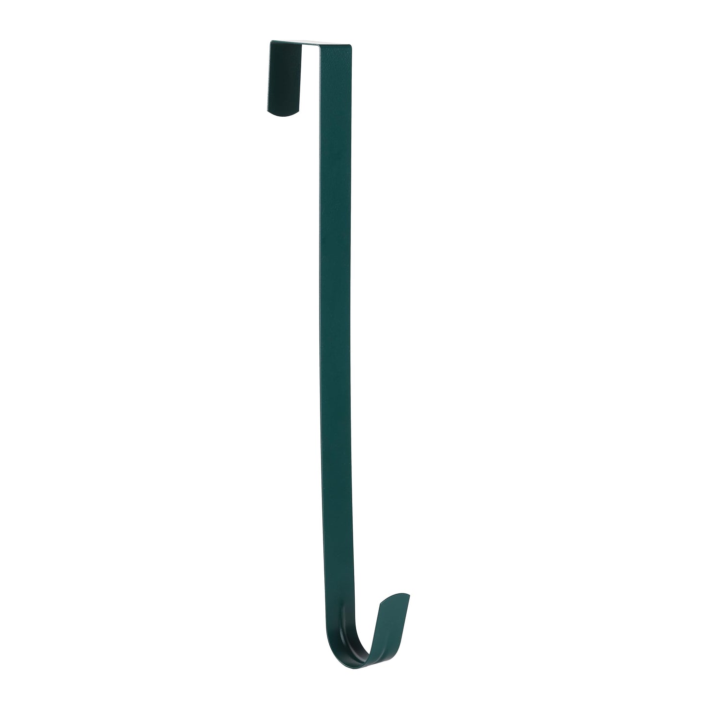 Sattiyrch 12" Wreath Hanger for Front Door,Steel Over The Door Hanger Hook,Wreath Door Hanger (Green,1)