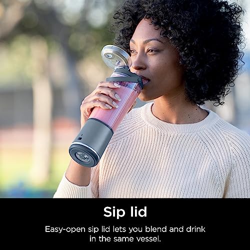 Cordless Portable Blender 18oz Personal Shake & Smoothie Maker USB-C Rechargeable