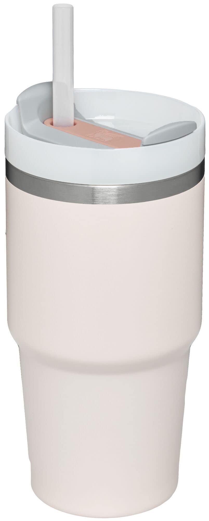 STANLEY Quencher H2.0 Tumbler with Straw 20 oz | Flowstate 3-Position Lid | Cup Holder Compatible for Travel | Insulated Stainless Steel Cup | BPA-Free | Rose Quartz