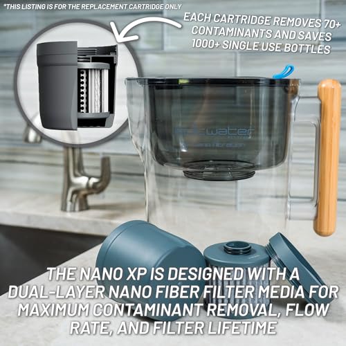 Epic Nano XP Water Filter Cartridge - Removes 70+ Contaminants, 100 Gallon Capacity, Made in USA