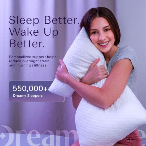 DreamyBlue Signature Adjustable Queen Memory Foam Pillow - Pack of 1