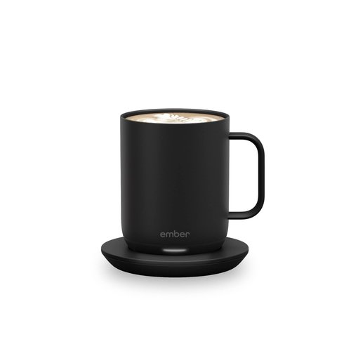 Ember Temperature Control Smart Mug 2, 10 Oz, App-Controlled Heated Coffee Mug with 80 Min Battery Life and Improved Design, Gold