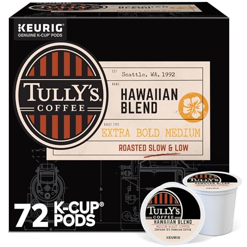 Hawaiian Blend Coffee Pods - Medium Roast, 72 Count - Slow Roasted Keurig Compatible