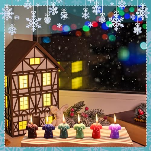 80 Set Nurse Candle Gifts Bulk Doctor Coat Shaped Candle Cards – Baquler