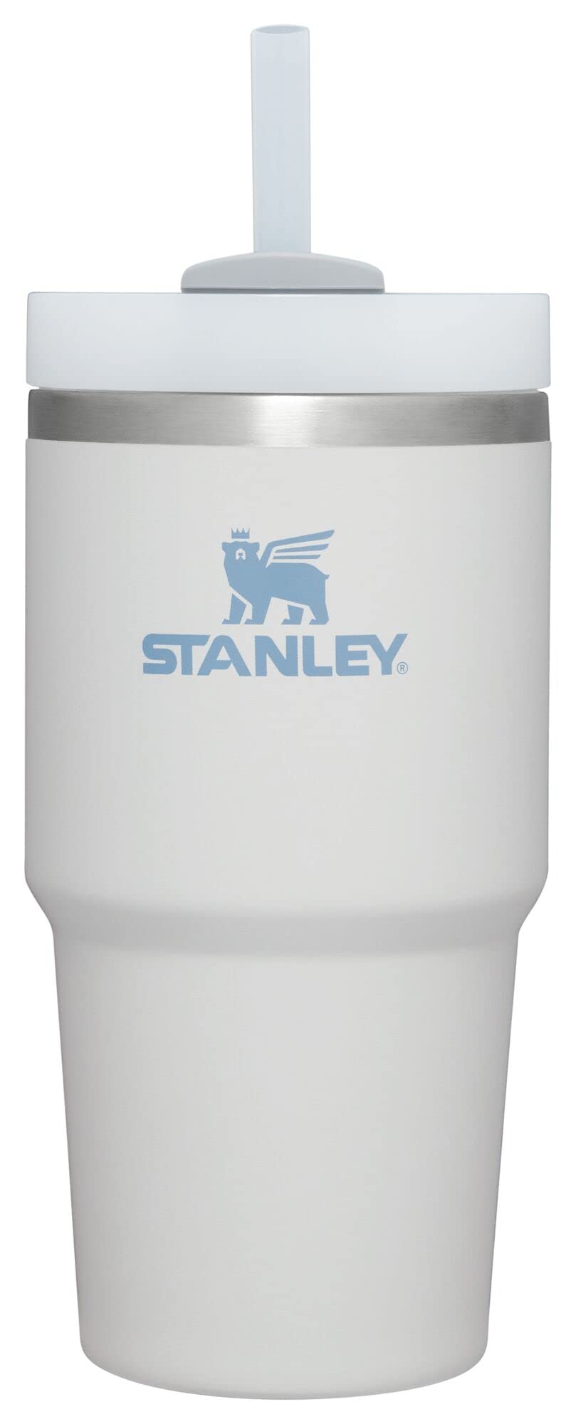 STANLEY Quencher H2.0 Tumbler with Straw 20 oz | Flowstate 3-Position Lid | Cup Holder Compatible for Travel | Insulated Stainless Steel Cup | BPA-Free | Fog