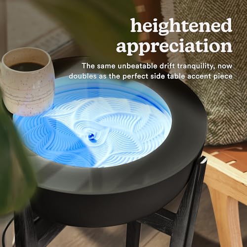 Homedics Drift Sandscape Solid Wood Stand - Black / 21 Inch Large