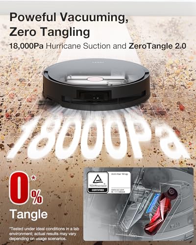 Yeedi S14 Plus Robot Vacuum & Mop with OZMO Roller System, 20KPa Suction