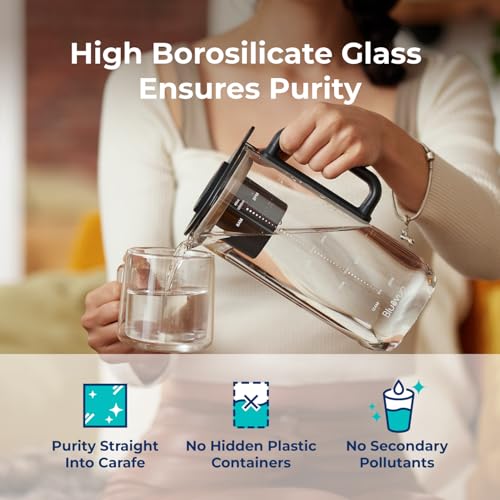 Bluevua Reverse Osmosis RO100ROPOT-Lite Replacement Carafe for Water Filtration System