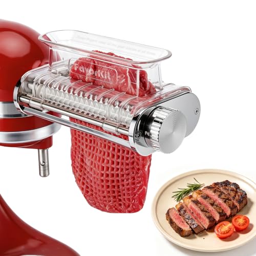 Stainless Steel Meat Tenderizer Attachment for KitchenAid Stand Mixers