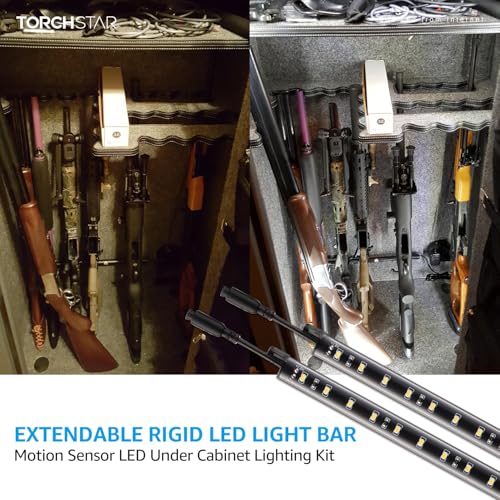 LED Safe Lighting Kit with Motion Sensor - 12 Inch Daylight 5000K