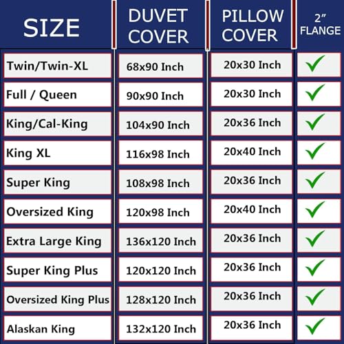 eBeddy Linens Luxury Ultra Silky Soft Egyptian Cotton Duvet Cover Set 120x98 Oversized King - 3 Pieces Christmas Print