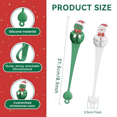 6 PCS Christmas Garland Hanger for Mantle Garland Hooks, Christmas Fireplace Stocking and Garland Hanger, Reusable Adhesive Wreath Hooks for Xmas Door Frame Staircase Decoration (White)