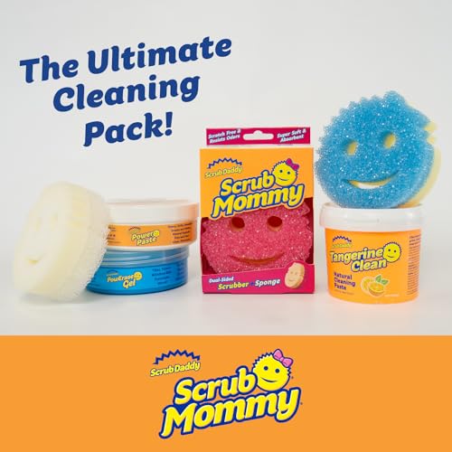 Scrub Daddy Household Cleaning Bundle with Sponges & Multi-Purpose Pastes