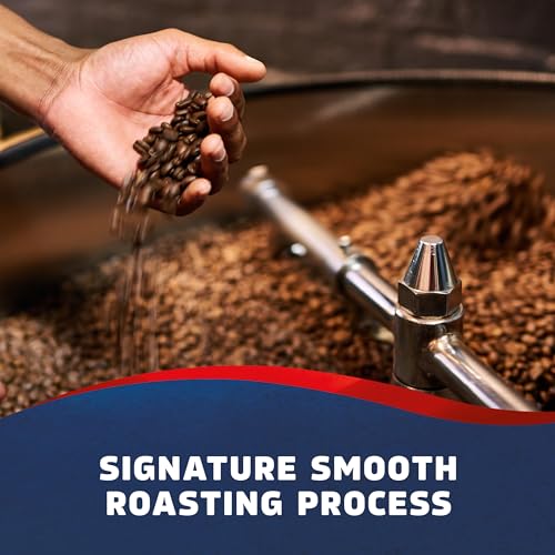 Portside Blend Ground Coffee - Pack of 6, 12oz Bags | Smooth-Roasted Coffee