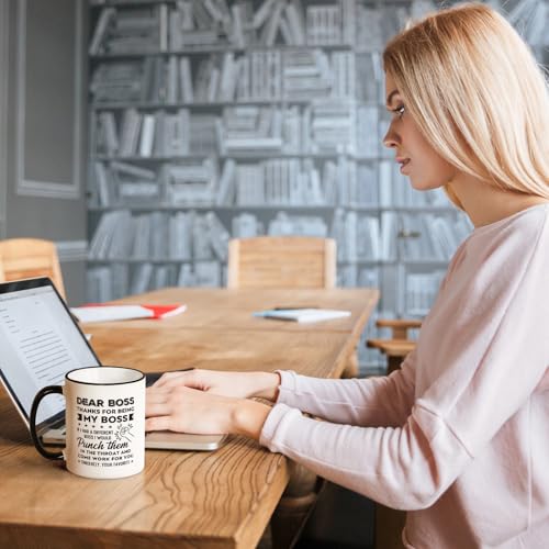 Funny Boss Mug 11oz - Appreciation Gift for Boss, Manager, Leader