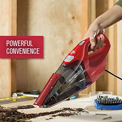 Hoover Dirt Devil Scorpion Plus QuickFlip Handheld Vacuum Cleaner - Compact & Lightweight Hand Vacuum