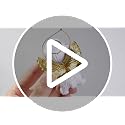 Jetec Malta Angel Dog Memorial Christmas Ornament with Gold Wings, Hanging Memorial for Tree