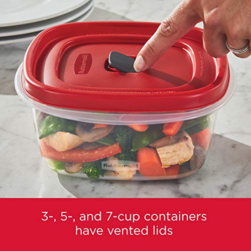 16-Piece BPA-Free Food Storage Set with Vented Lids - Microwave & Dishwasher Safe
