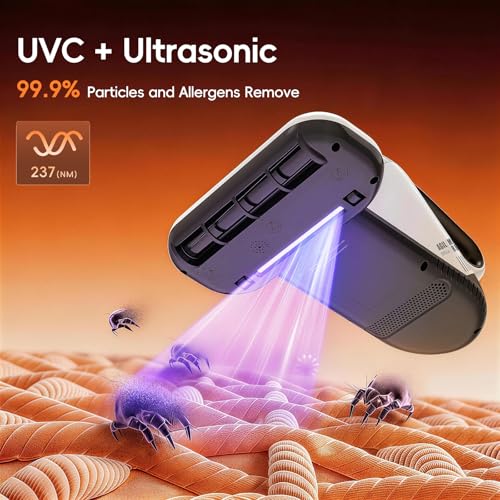 TER UV Bed Mattress Vacuum Cleaner with Smart Dust Sensor