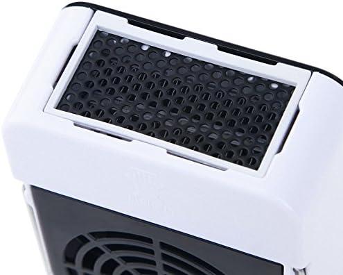 YOUCIDI Mini Portable Electric Fan Heater - Energy-Saving Desktop Room Warmer | Black Color