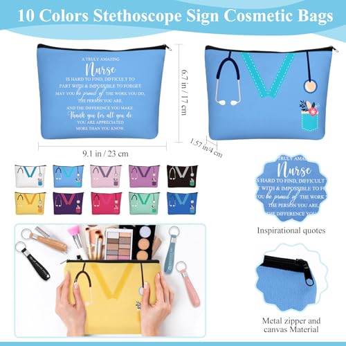 Hushee Christmas Nurse Appreciation Gift Set - Bright Color, 30 pcs