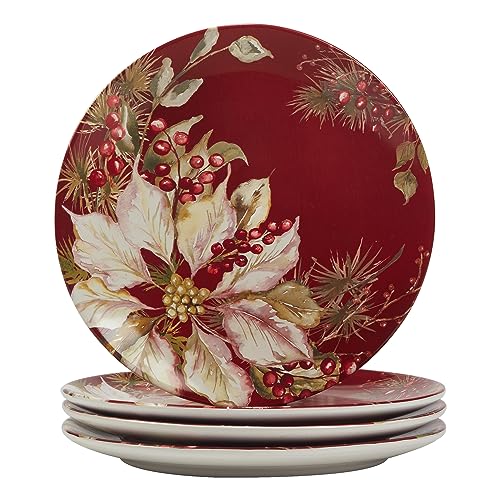 Certified International Winters Joy 16-Piece Dinnerware Set for 4 – Holiday Dinnerware