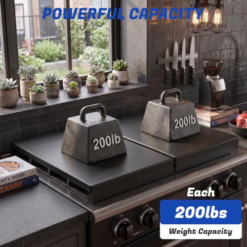 Stainless Steel Gas Stove Top Cover, Multi-functional Noodle Board,