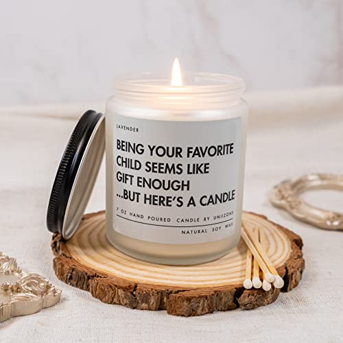 Funny Father's Day Candle for Dad from Daughter or Son - Humorous Gift Idea