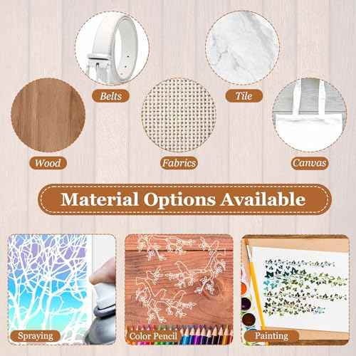 36 PCS Cookie Stencils for Royal Icing, 5.9¡± x 5.5¡° Reusable Airbrush Cookie Stencils for Baking-Cookie Decorating Supplies, Christmas Snowflake Stencil for Craft Painting Gifts Enthusiasts