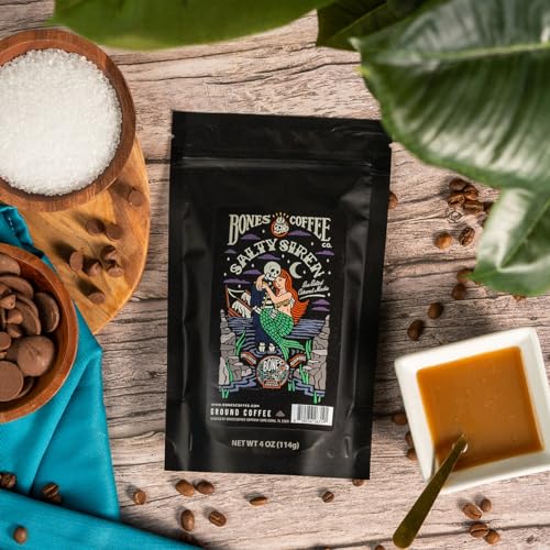 Flavored Coffee Sample Pack with 5 Ground Coffees - Army of the Dark Chocolate, Holy Cannoli, Smorey Time, Highland Grog, Salty Sire - Medium Roast, Low Acid Arabica Beans, 4 oz Each