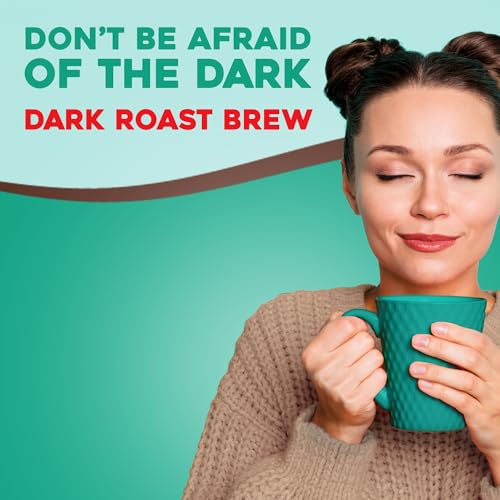 Dark Roast Coffee Pods - 48 Count, Compatible with Keurig K-Cup