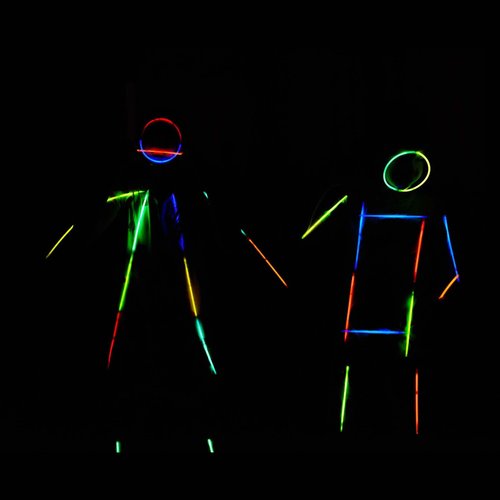 207 Glow Sticks Bulk Party Pack, Halloween Glow Sticks For Kids Camping, Glow In The Dark Sticks,8” Glow Party Supplies Bracelets with Connectors