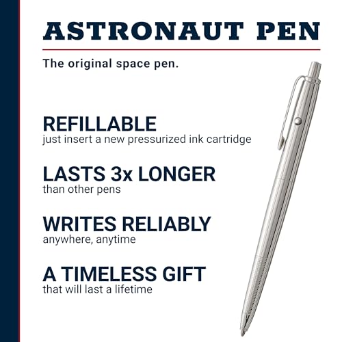 Fisher Space Pen Chrome Astronaut Pen - Original Model with Gift Box