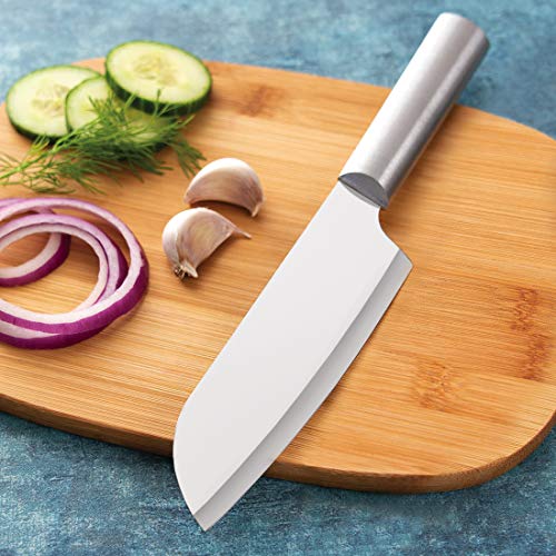 RADA Silver Cutlery Starter Gift Set with Sharpener - 7 Pieces, USA Made