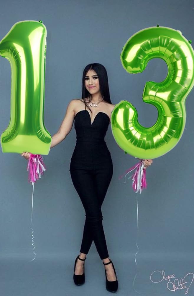Light Green Number 9 Balloon by [Brand Name] - 40 Inch Decoration for Birthdays, Weddings & Graduations