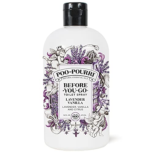 Poo-Pourri Before-You-Go Toilet Spray Refill Lavender Vanilla 16 Fl Oz - Pack of 1