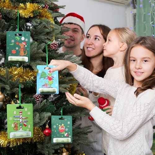 10 Set Christmas Money Holders for Cash, Funny Holiday Ornaments for Gifting Cash with Christmas Cards Xmas Gift Ideas Tree Decor Hanging Accessories