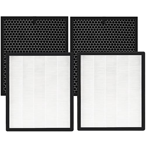 2 Pack Replacement Air Filter for LEVOIT LV-PUR131 & LV-PUR131S Air Purifier