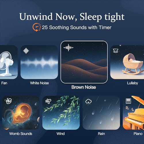 Smart Sunrise Alarm Clock with Night Light & White Noise Machine, Dimmable Wake Up Light, 15 Alarms