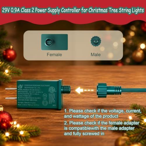 29V 26W Class 2 Power Supply Controller for Christmas Tree String