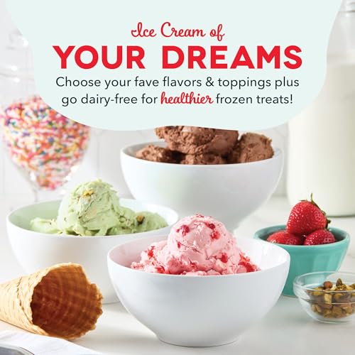 Dash Deluxe 2 Quart Gelato & Ice Cream Maker HomeUse Dessert Machine