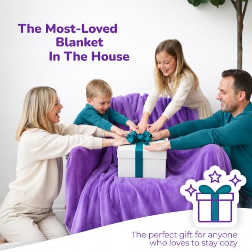 Purple Dream Wearable Blanket for Women & Men - Dorm Room Gift