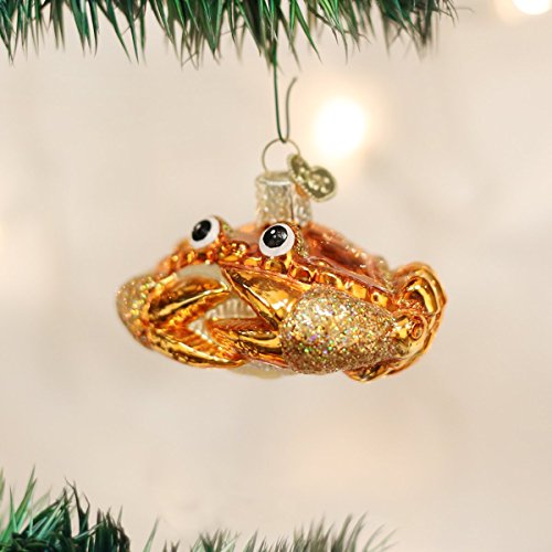 Old World Christmas Crab Louie Tree Ornament - Coastal Holiday Decor