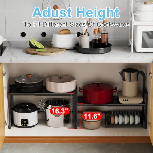 Adjustable 11.8 x 28.9-inch Heavy Duty Metal Storage Shelf - 110lbs Load Capacity