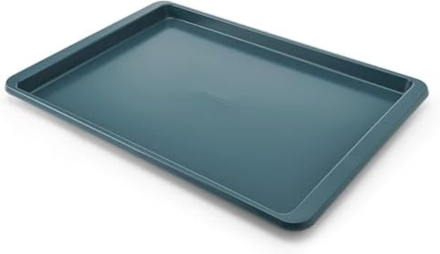 KitchenAid Baking Sheet - Nonstick Swiss Engineered Aluminized Steel, Dishwasher Safe, 13x18 Inch, Agave