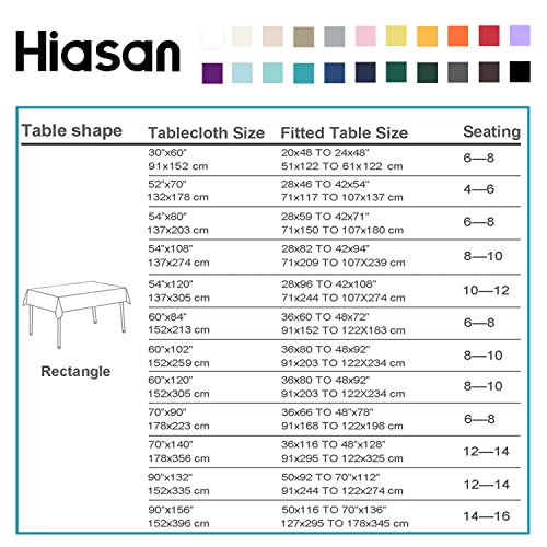 Hiasan 60 x 120 Inch Checkered Tablecloth Forest Green White Waterproof Polyester