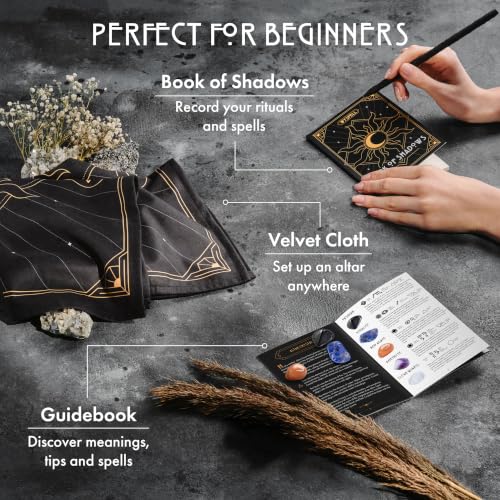 Large Witchcraft Kit - 77 PCS Altar Spell Set - Witchy Gifts & Supplies - Variation of 77PCS Altar Witchcraft Kit