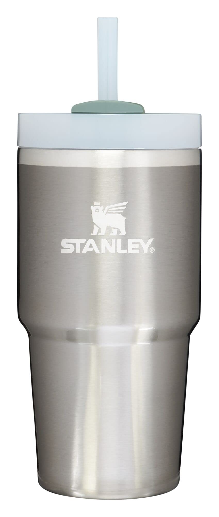 STANLEY Quencher H2.0 Tumbler with Straw 20 oz | Flowstate 3-Position Lid | Cup Holder Compatible for Travel | Insulated Stainless Steel Cup | BPA-Free | Stainless Steel Shale
