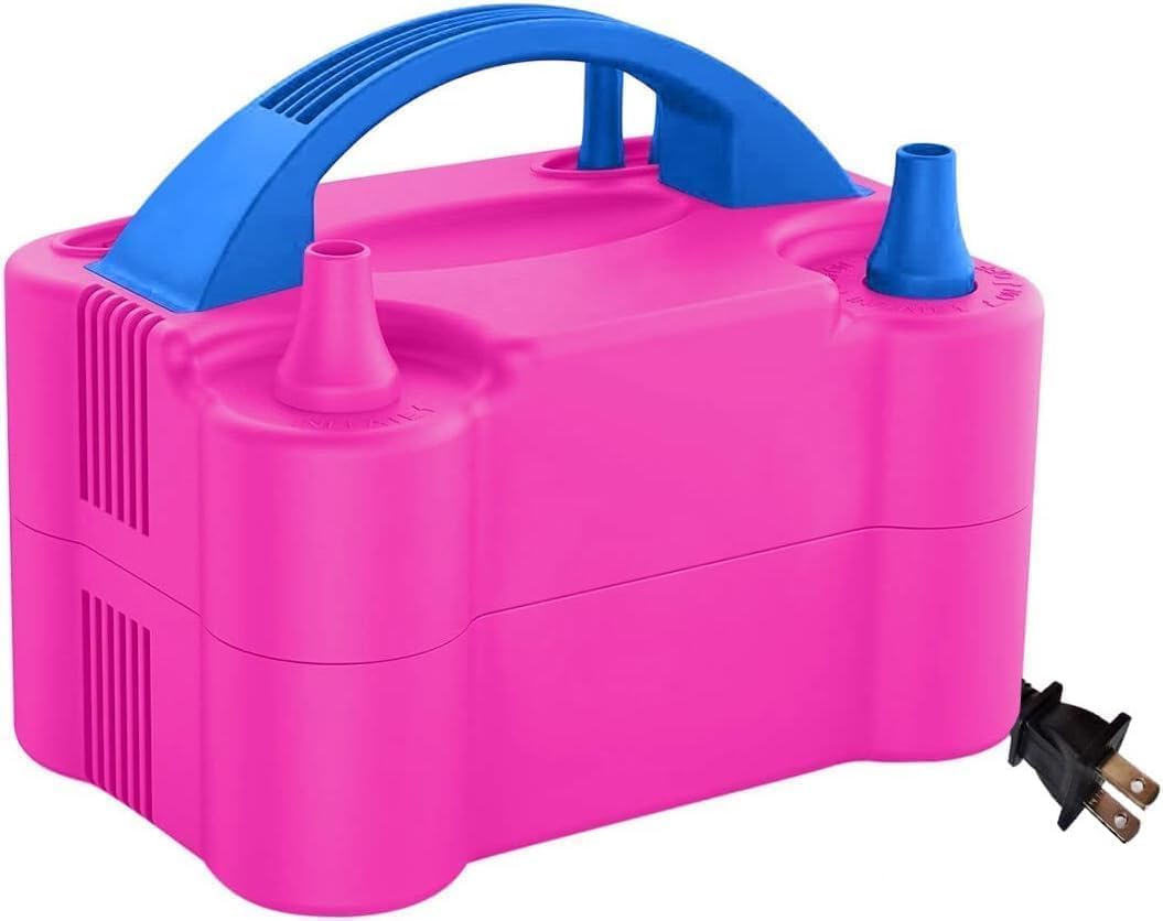 PMU High-Speed Dual Electric Balloon Air Inflator Pump - 120 Volt | Efficient & Powerful (1/pkg)